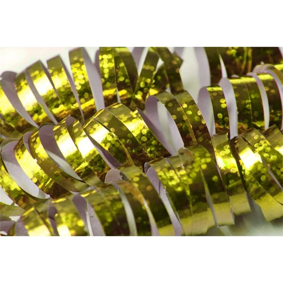 Szerpentin papír 3,8m arany S/18