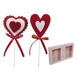 Szív betűzős 7x6,5 cm S/18