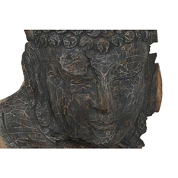 Szobor talppal, faragott 47x25x135 cm