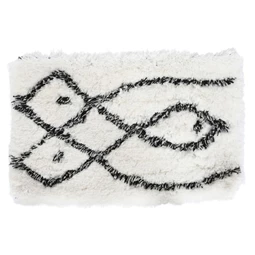 Szőnyeg rombusz mintás 60x90x5 cm