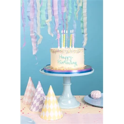 Szülinapi gyertya kunkor 8,5 cm mix S/6