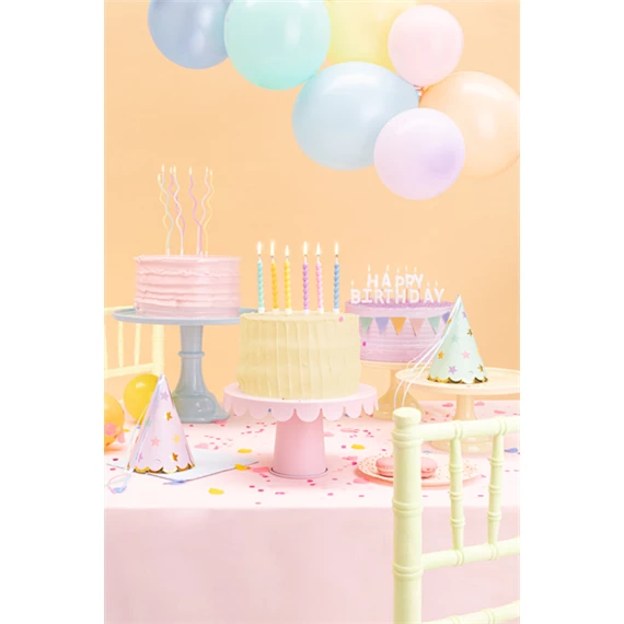 Szülinapi gyertyák boldog születésnapot 2,5 cm fehér S/13