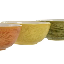 Tál citrus mintás 16x16x7 cm 3 féle