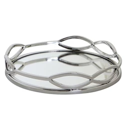 Tálca kör alakú 28x28x5 cm