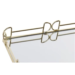 Tálca tükörrel 30x30x5 cm