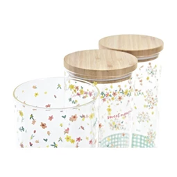 Tároló 10x10x22 cm 1400 ml 3 féle