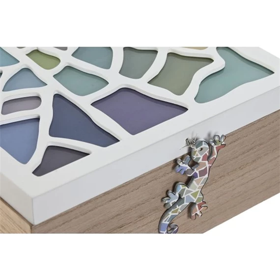 Tároló doboz szögletes 24x24x10 cm