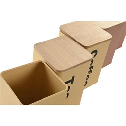 Tároló 10x10x14,5 cm 6 féle