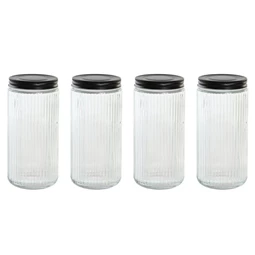 Tároló szett 9x9x20 cm 1000 ml S/4