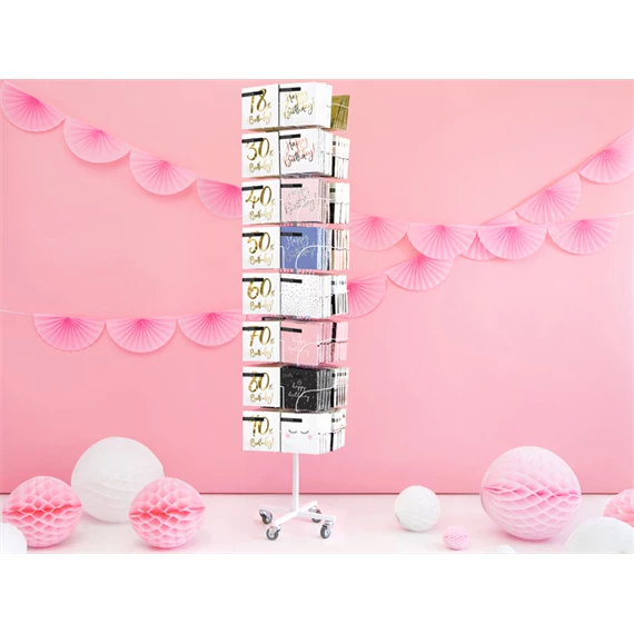 Tartó állvány szalvétákhoz 35x27x173 cm