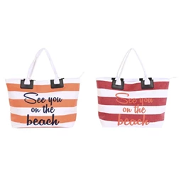 Táska "Beach" felirattal 58x16x35 cm 2 féle
