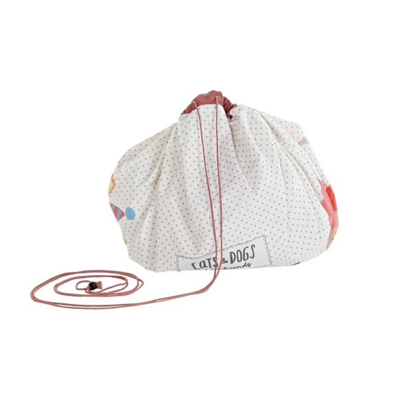 Táska játéktartó 140x140x2 cm 3 féle