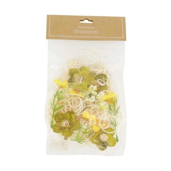 DIY virággal, figurával 28x20x4 cm