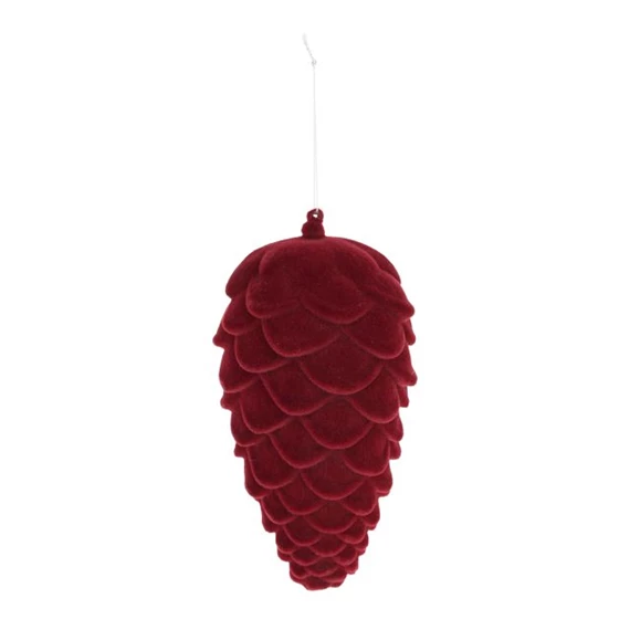 Toboz flokkolt, akasztós 19 cm