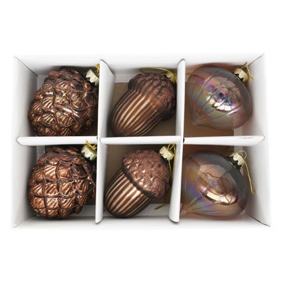 Toboz, hagyma, makk, akasztós 8 cm S/6