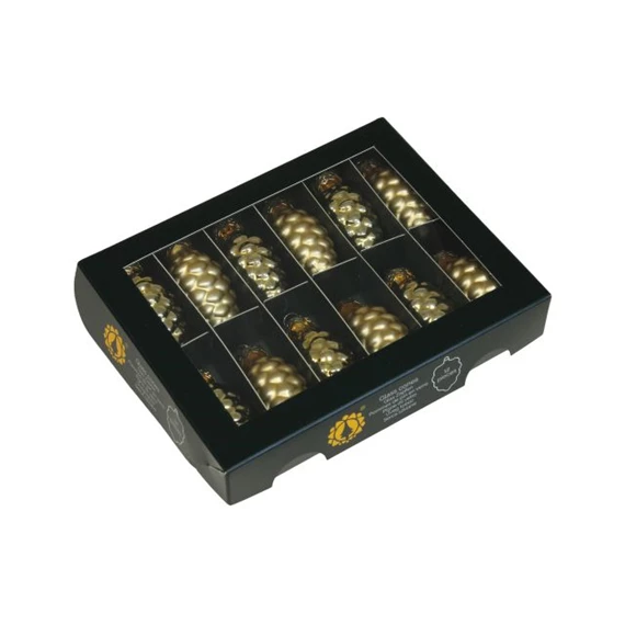 Toboz 6 cm bright gold combi S/12