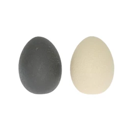 Tojás homokszórt felülettel 11,8x11,8x14,9 cm 2 féle