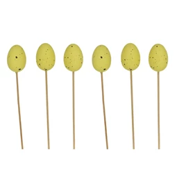 Tojás pöttyös, betűzős 5 cm S/6