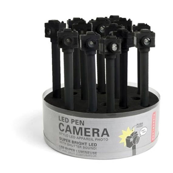 Toll LED kamerával, hangot adó