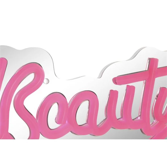 Tükör LED-es 40x2x40 cm