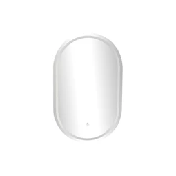 Tükör domború szegéllyel, LED-es 50x0,5x80 cm