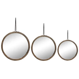 Tükör szett 30x2,5x30 cm S/3