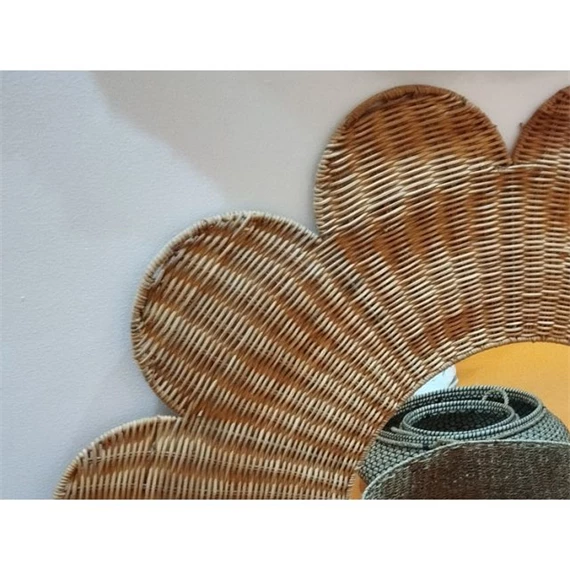 Tükör, virág 98x1x98 cm