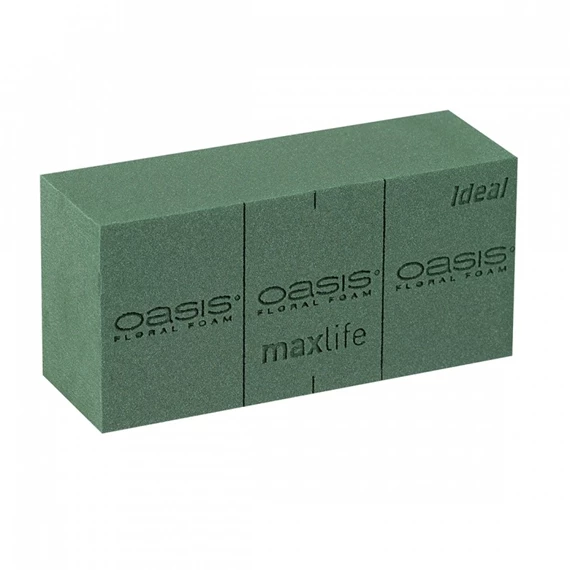 OASIS IDEAL tűzőhab, vizes tégla 23x11x8 cm S/20