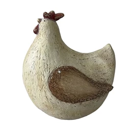 Tyúk gömbölyű, ülő 22x15,5x25,5 cm