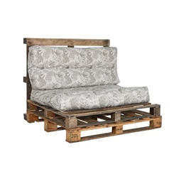 Ülőpárna szett leveles 120x80x16 cm S/2