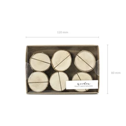 Ültetőkártya tartó fa 4x2cm fa S/6