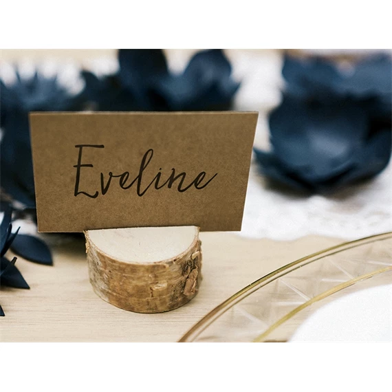 Ültetőkártya tartó fa 4x2cm fa S/6