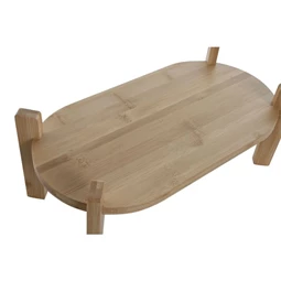 Üveg szett csappal, tartóval 37x25x46 cm S/2