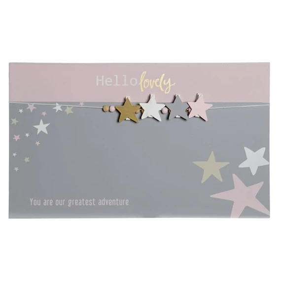 Üzenőtábla csillagokkal 40x1x24 cm