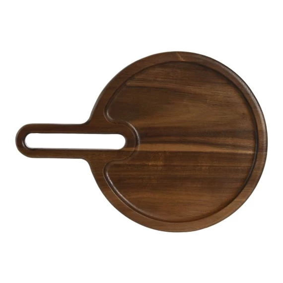 Vágódeszka kör alakú 36x26x1,8 cm