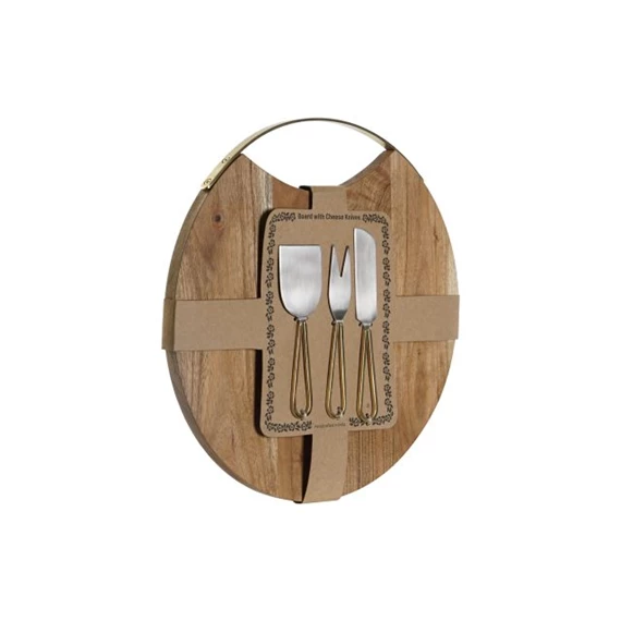 Vágódeszka szett 35,5x35,5x1,5 cm S/4