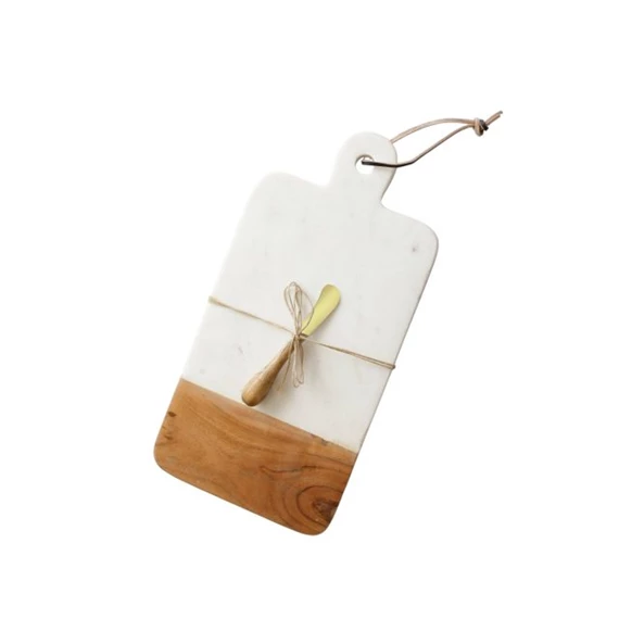 Vágódeszka szett 38x23x2 cm S/2