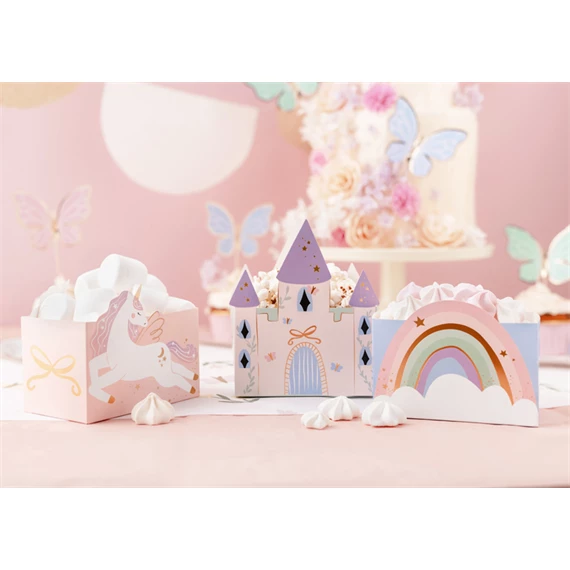 Snack dobozok ár és unikornis, vegyes S/6