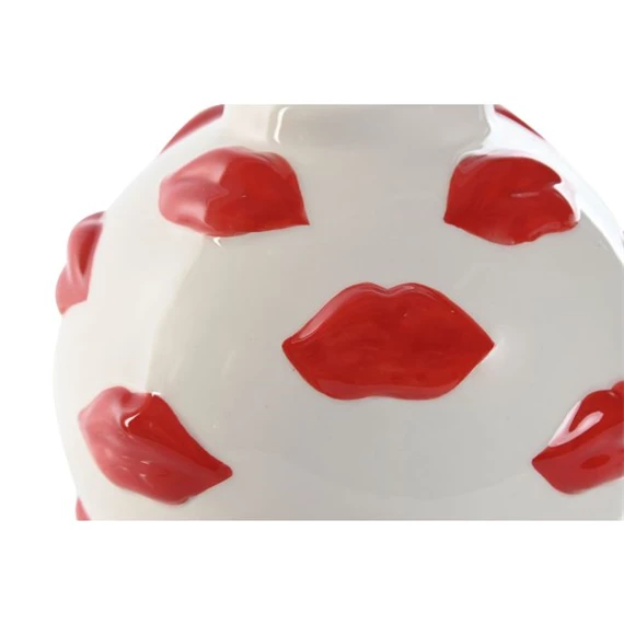 Váza ajkakkal 15x15x13 cm