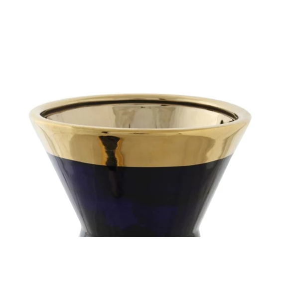 Váza női arc mintával 19x19x36 cm