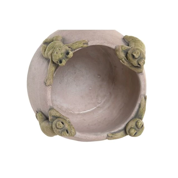 Váza béka 16x16x12 cm