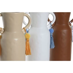 Váza bojtos 13,3x10x30 cm 3 féle