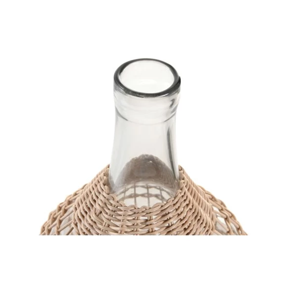 Váza fonott borítással 22x22x41 cm