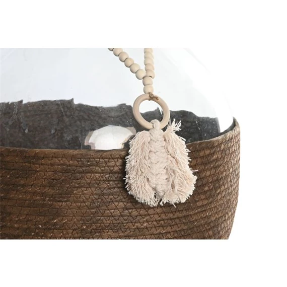 Váza fonott borítással 37x37x55 cm