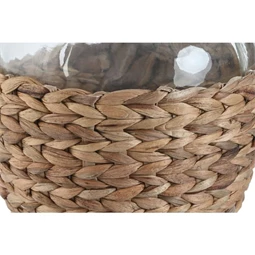 Váza fonott 19x19x30,5 cm 3400 ml