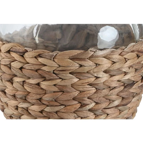 Váza fonott 19x19x30,5 cm 3400 ml