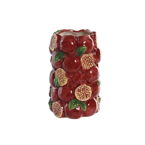 Váza gránátalmákkal 14x14x22 cm