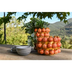 Váza gránátalmás 30x30x20 cm