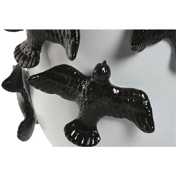 Váza madárral 29x29x21,5 cm