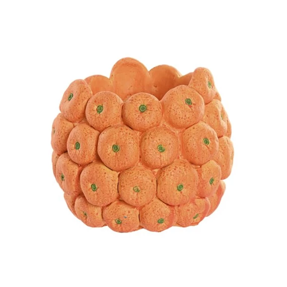 Váza narancs 19x19x16 cm